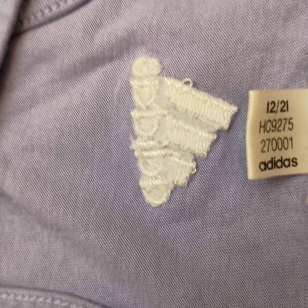 adidas Logo Tank Top in Lavender - Picture 5 of 5